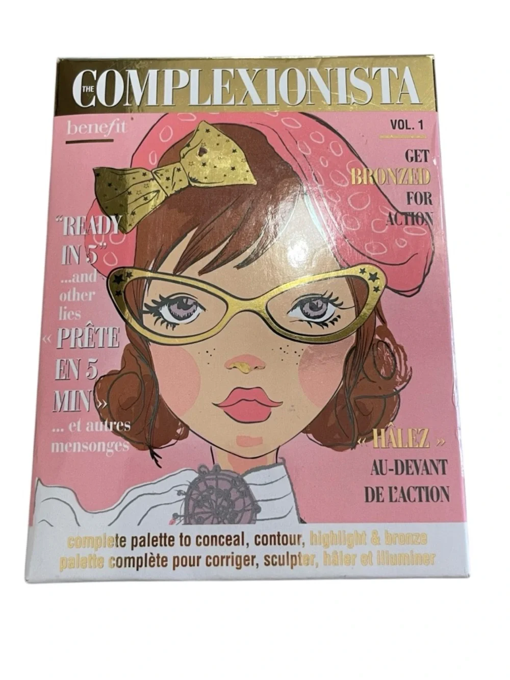Benefit The Complexionista Makeup Palette Vol 1 Conceal Bronze Highlight